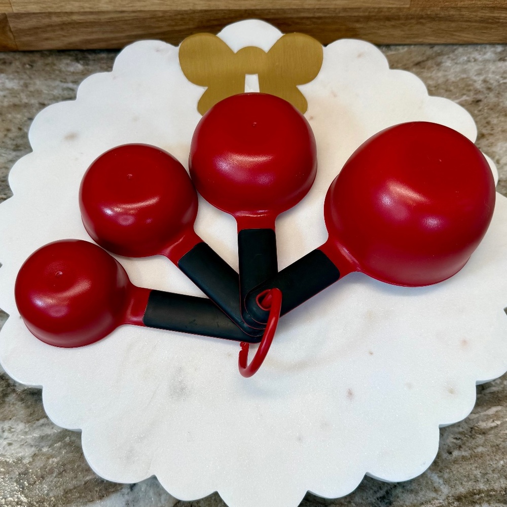 KitchenAid Red Kitchen Tool Bundle โข Measuring Cups, Spoons & Wine Opener - Picture 5 of 7